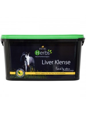 LINCOLN, Mieszanka ziołowa wspierająca wątrobę konia LIVER KLENSE, 1kg 24h