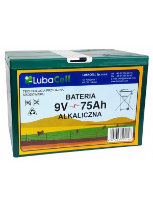 LUBACELL, Bateria alkaliczna 9V  24h