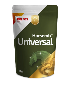 DOLFOS, Mieszanka paszowa uzupełniająca dla koni HORSEMIX UNIVERSAL 2 kg 24h