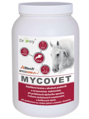 DROMY, MYCO-VET - Preparat z substancją wiążącą mykotoksyny MYCOSORB A+ ALLTECH®