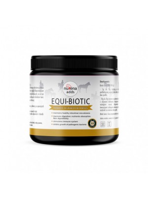 NuVena, Probiotyk dla koni,  Equi-Biotic, 300g 24h