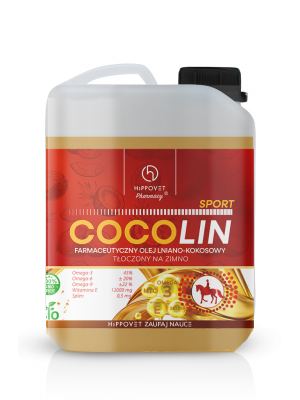 Hippovet Pharmacy, Cocolin SPORT – olej lniano-kokosowy