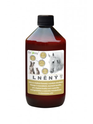 DROMY, Olej lniany EXTRA VIRGIN, 1000 ml 
