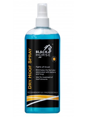 BLACK HORSE, Dry Hoof Spray 250 ml 24h