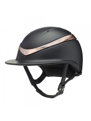 CHARLES OWEN, Kask HALO LUXE, BLACK/ROSE GOLD